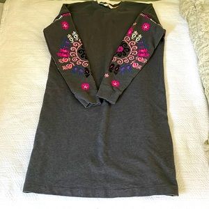 Boden tunic sweatshirt dress size 8 US